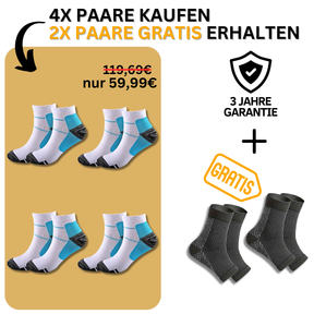 Tieberg™ - Kompressionssocken Tag & Nacht Bundle