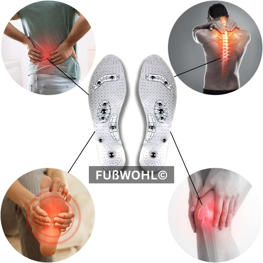 Tiebergâ¢ï¸ FuÃWohl - Magnetische Akupunktur-Einlegesohlen