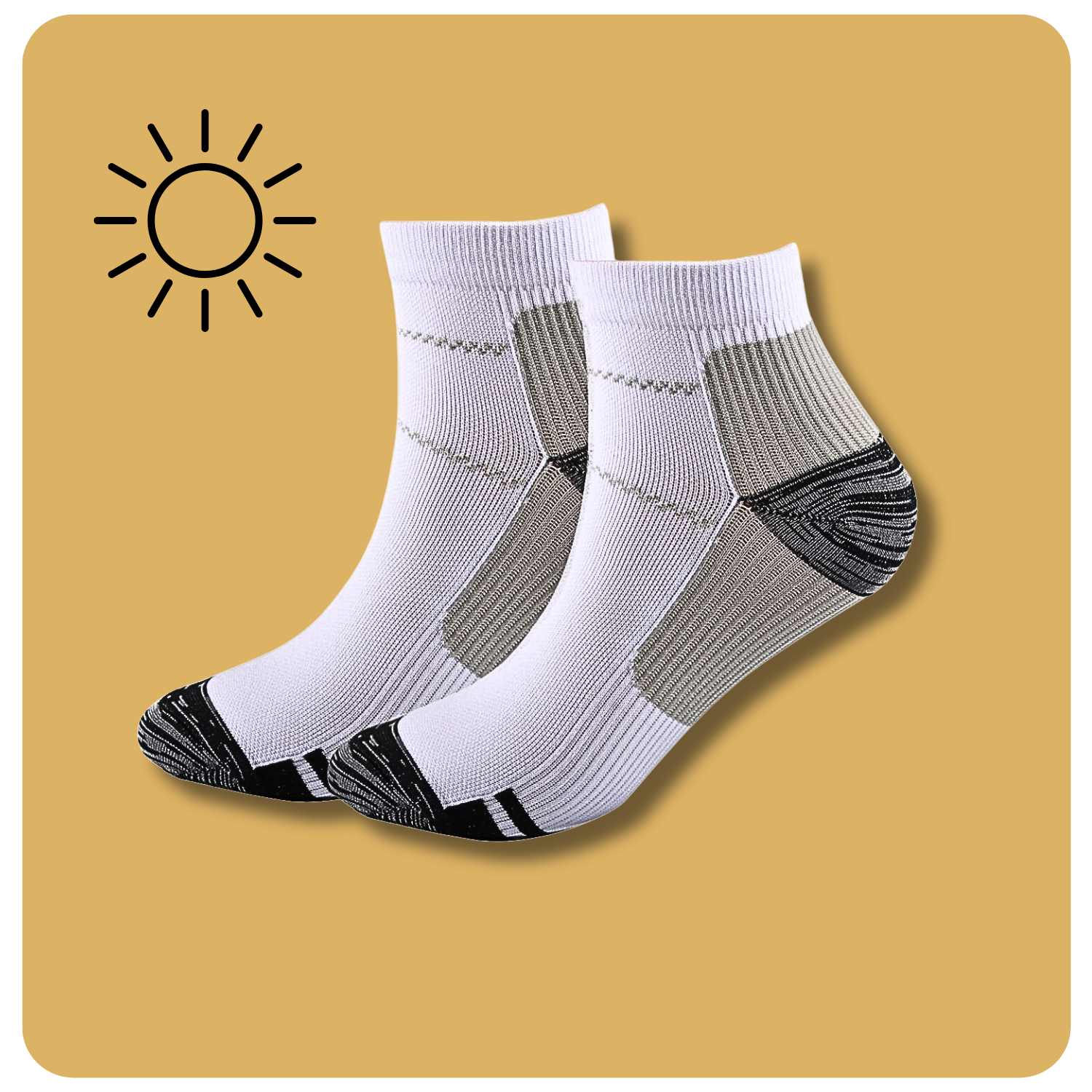 Tieberg™ - Kompressionssocken Sommersocken Bundle