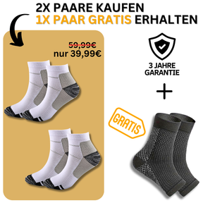 Tieberg™ - Kompressionssocken Tag & Nacht Bundle